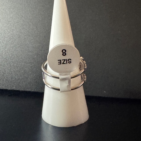 Bomb Party 'The Daphne Ring' RBP4560 - Ruby Cubic Zirconia Size 8 - Picture 5 of 6